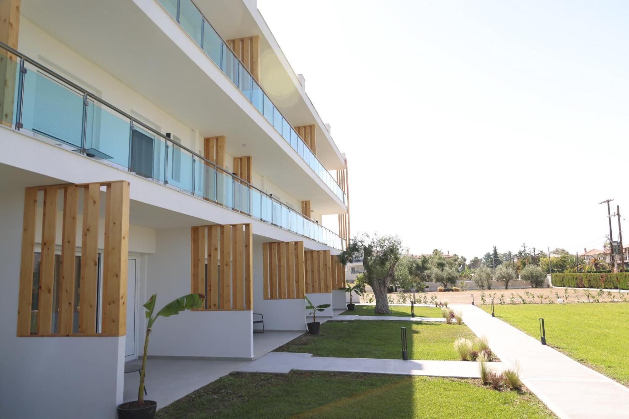Asterias Premium Holiday Apartments Pefkochori Ngoại thất bức ảnh